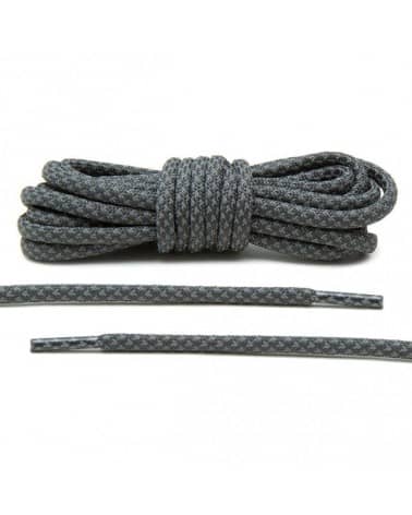 BLACK 3M REFLECTIVE ROPE LACES