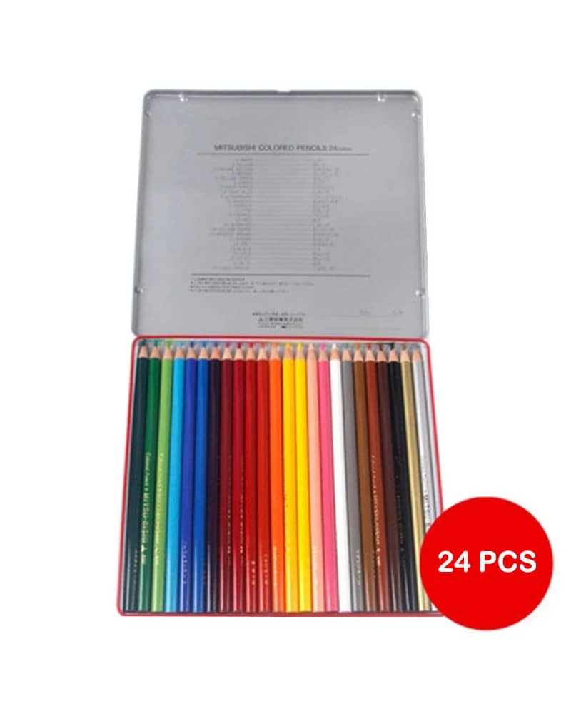 Boite de 24 crayons Uni 880