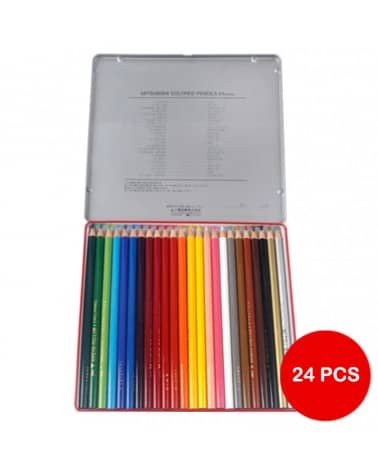 Boite de 24 crayons Uni 880