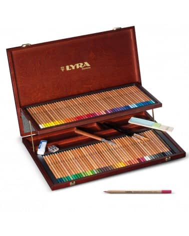 Coffret de crayons de couleurs professionnels Rembrandt