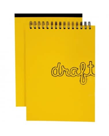 Draft book spirale A3