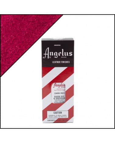 Suede Dye Angelus Dark Red