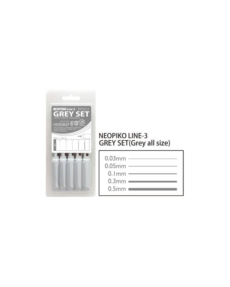 Neopiko-Line-3 - Set 5Gris