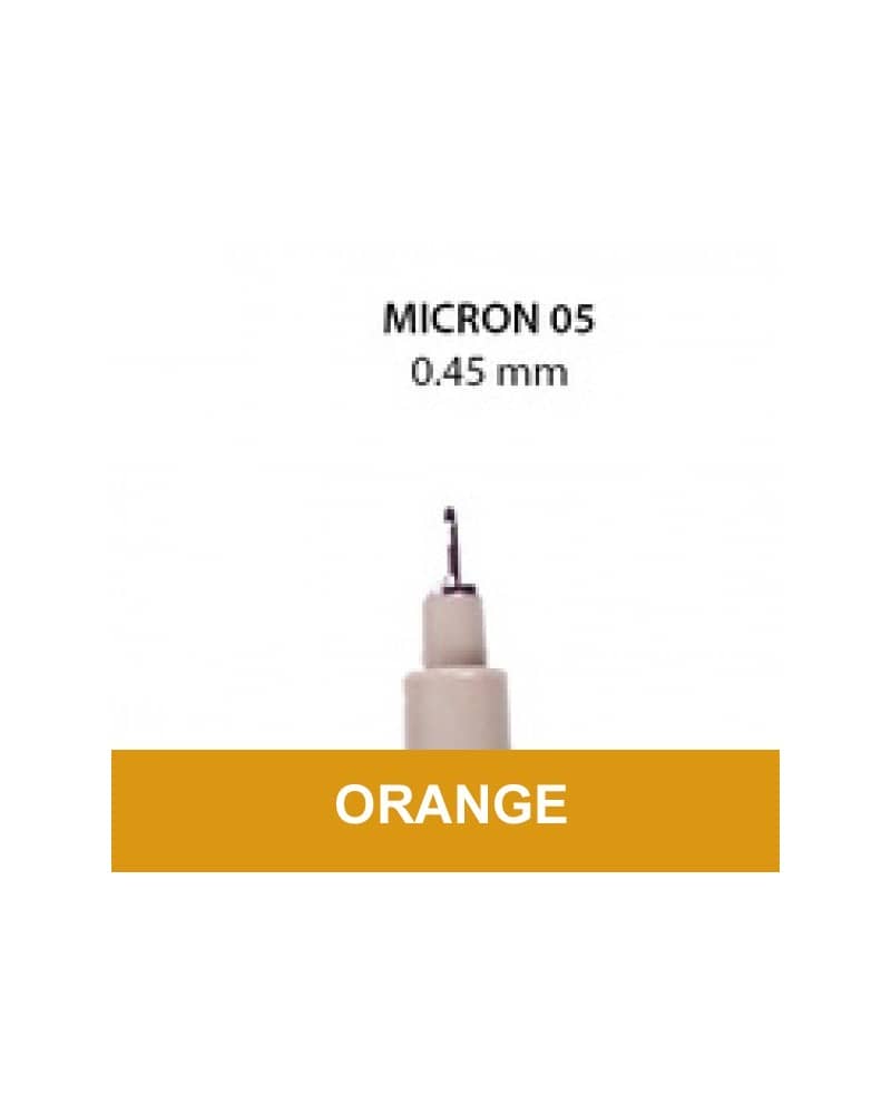 05 Orange Pigma Micron