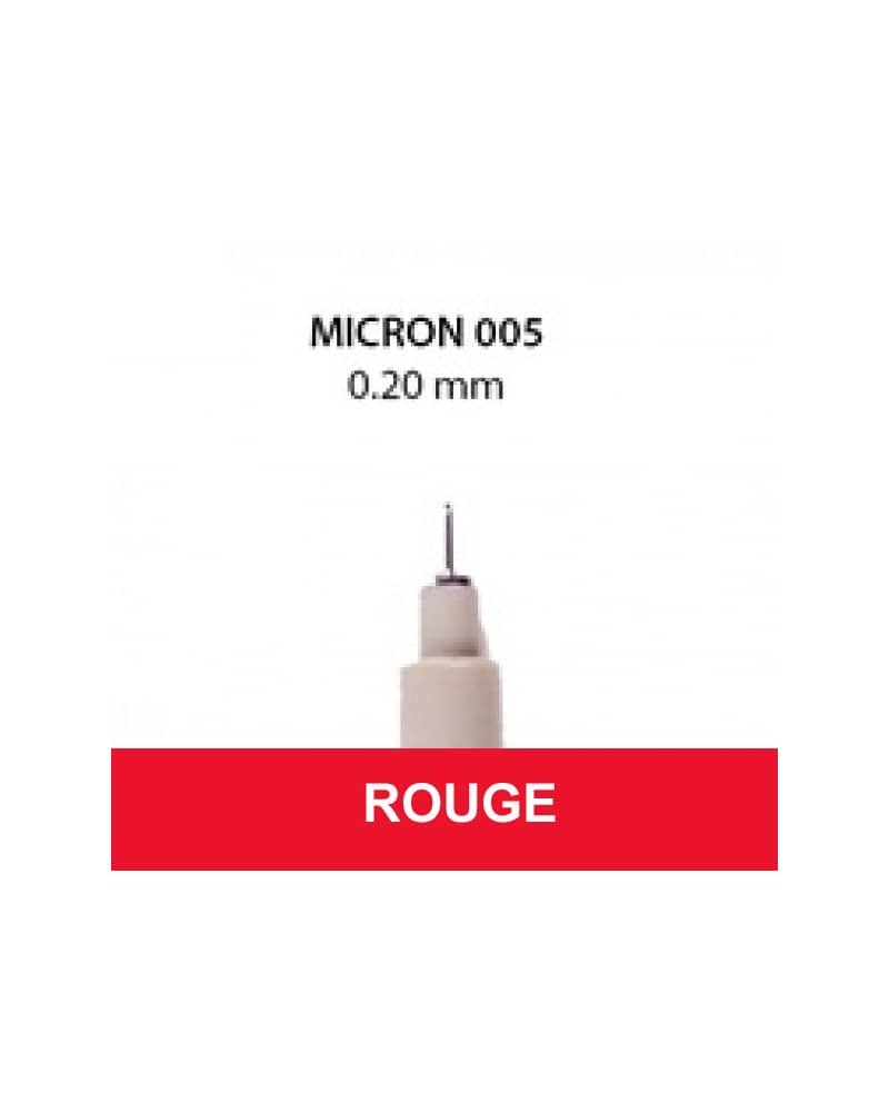 005 Rouge Pigma Micron