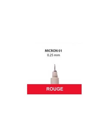 01 Rouge Pigma Micron