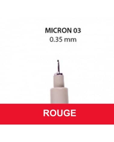 03 Rouge Pigma Micron