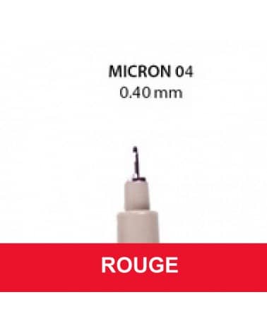 005 rouge Pigma Micron