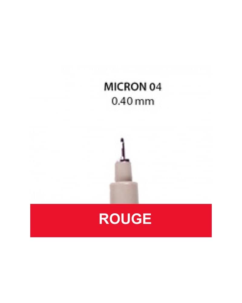 04 Rouge Pigma Micron