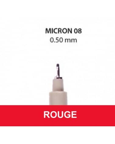 08 Rouge Pigma Micron