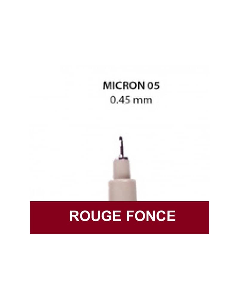 05 Rouge foncé Pigma Micron