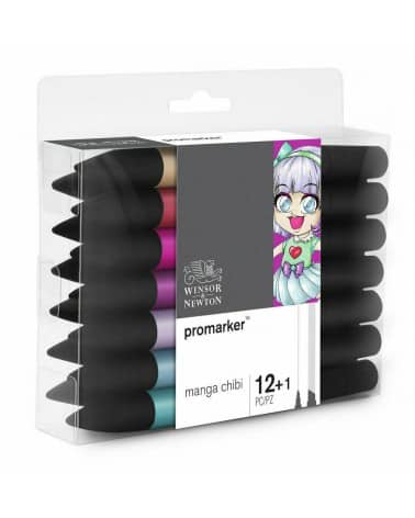 Manga Chibi  - 12 Promarkers