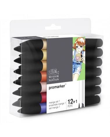 Set de 6 promarkers couleurs vives