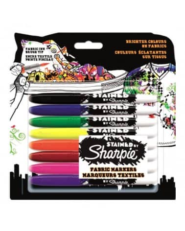 Set de 8 feutres Sharpie Textile