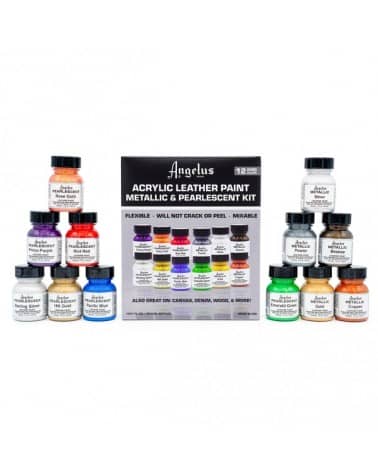 Kit acrylique metallic et pearlescent Angelus