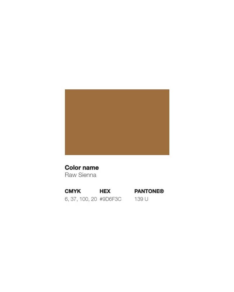 Pantone 139U - Terre de Sienne Brute