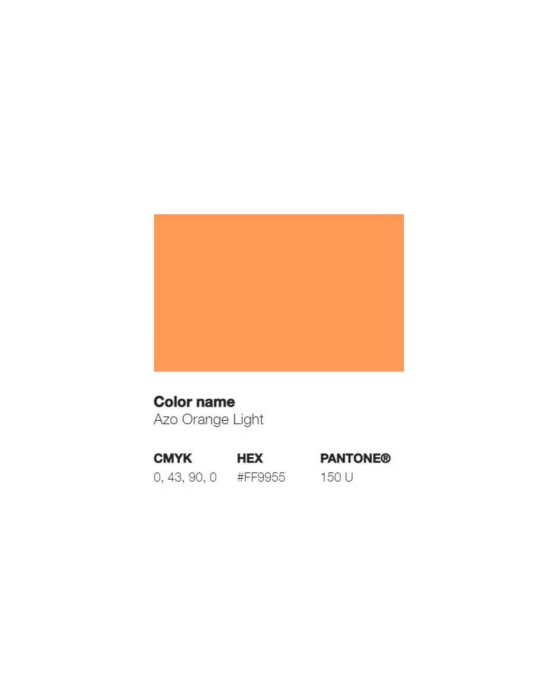 Pantone 150U - Orange d'Azo Clair