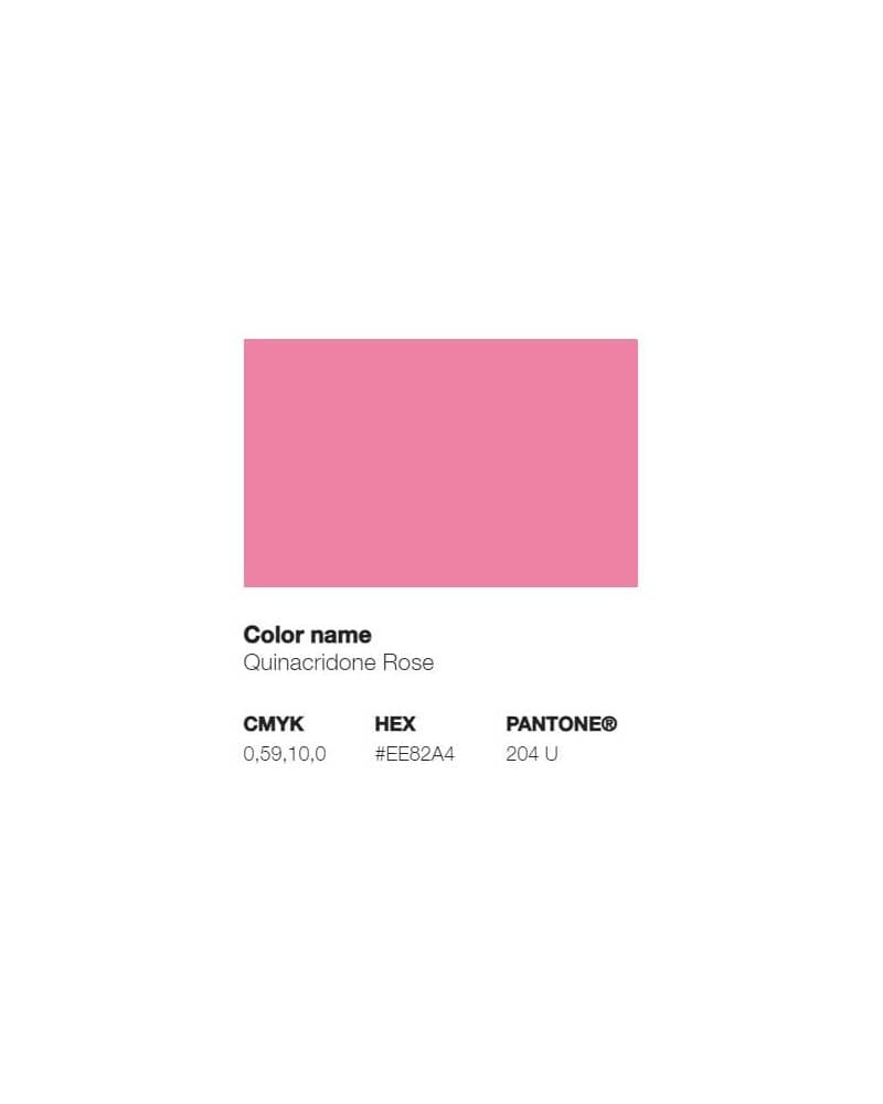 Pantone 204U - Rose de Quinacridone