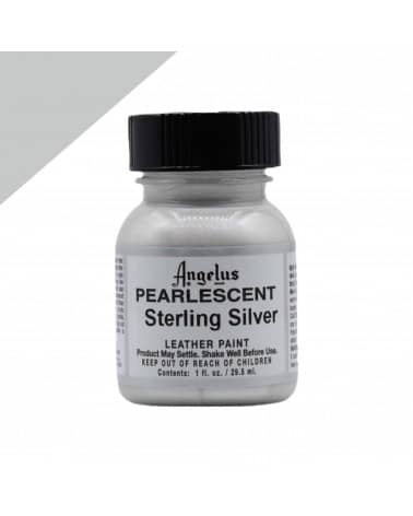 Pearlescent Sterling Silver Paint