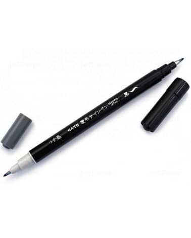 Pentel Keicho Brush Noir-Gris