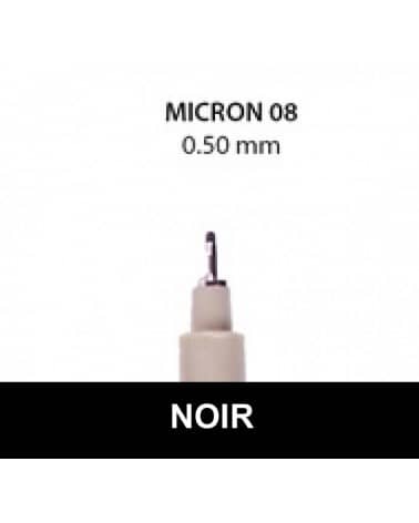 08 noir Pigma Micron