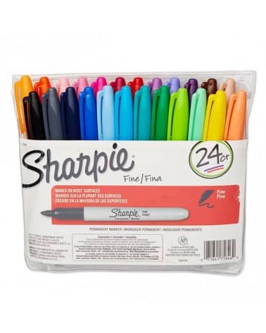 Set de 24 feutres Sharpie Fine point