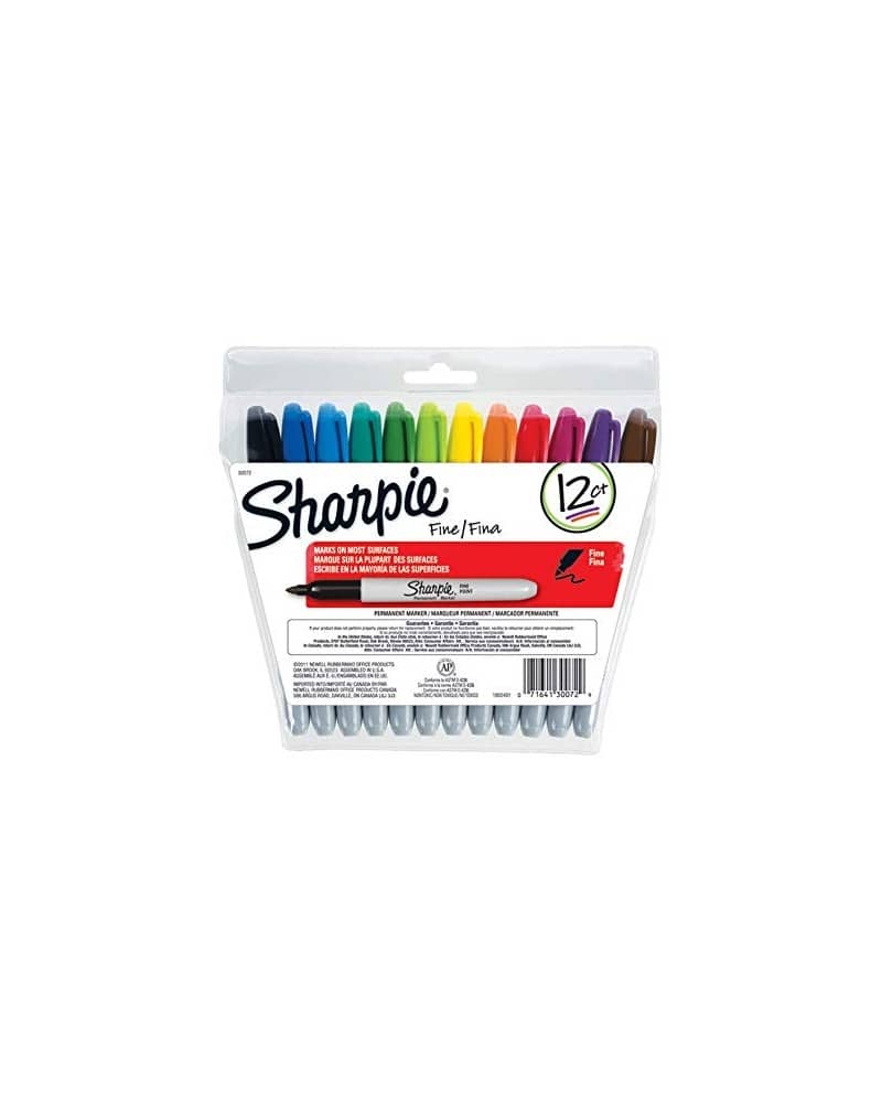 Set de 12 feutres Sharpie Fine point