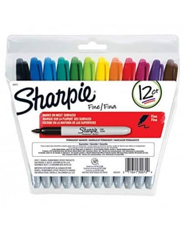 Set de 12 feutres Sharpie Fine point