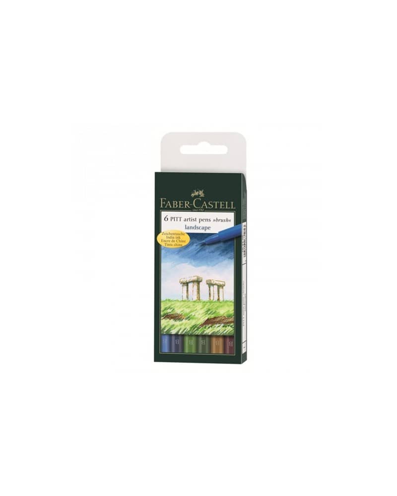 6 Pitt B paysage Faber-Castell