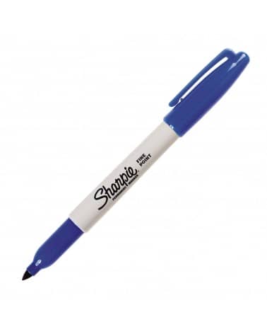 Sharpie Fine Point Bleu