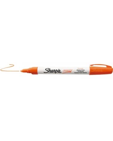 Sharpie Paint M orange