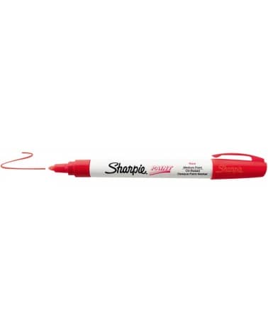 Sharpie Paint M rouge